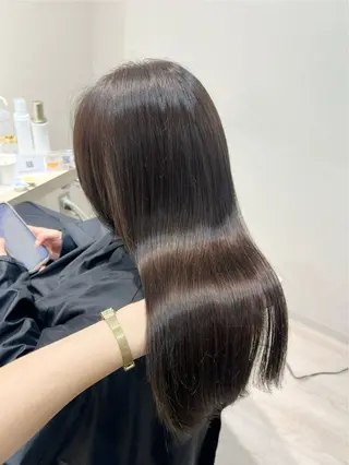 セミロング カラー ✨🌿大人可愛い愛さ れhair🌿✨松本のヘアスタイル