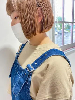 ショート カラー 新井 広之のヘアスタイル