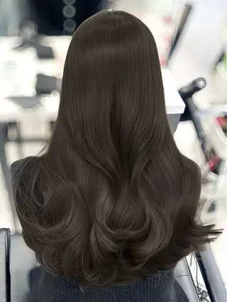 ロング カラー 韓国ヘア🇰🇷× 髪質改善🫧テルのヘアスタイル
