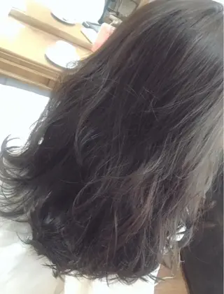 カラー 【mokuオーナー】 ちはるのヘアスタイル