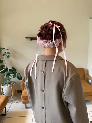 ヘアアレンジ 似合わせヘア🤎透明 感カラー🤎MIKAのヘアスタイル