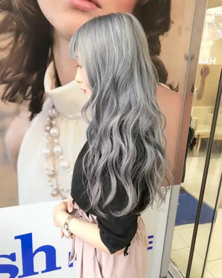 ロング カラー 丸みショートボブ/ タッセルボブ 吉野のヘアスタイル