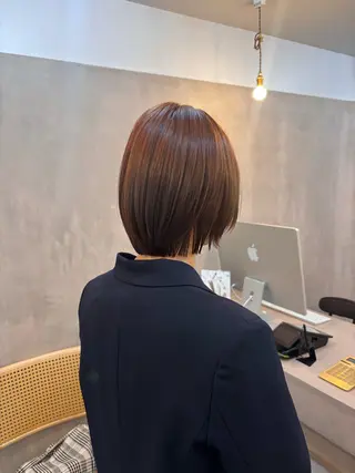 ショート 明賀　瞳 /みょうが　ひとみのヘアスタイル