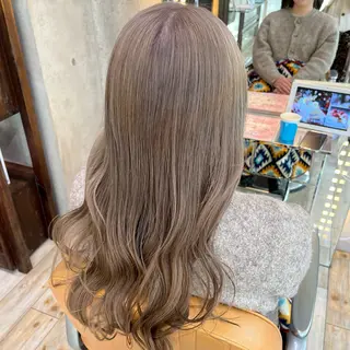 カラー ミユウ🌼ブリーチ / ダブルカラーのヘアスタイル