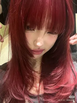 ロング カラー 透明感うる艶カラー 🤍MANAMIのヘアスタイル