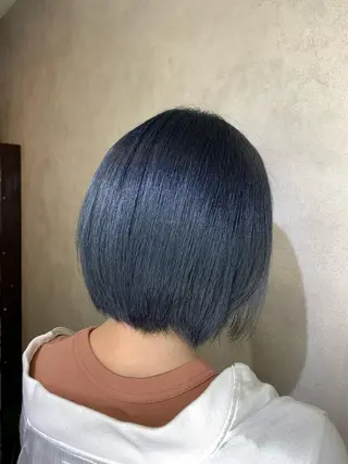 ショート カラー swan ユイカのヘアスタイル