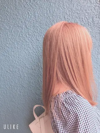 カラー デザインカラー✨新倉 佑奈のヘアスタイル