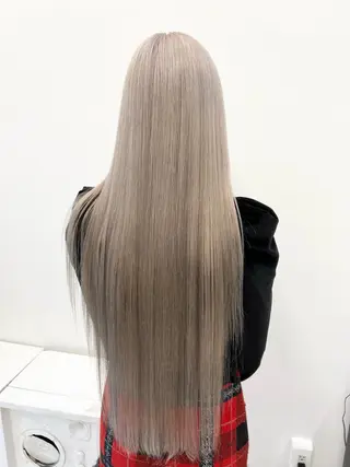 セミロング カラー HARU//原宿🤍 リピート率NO.1のヘアスタイル