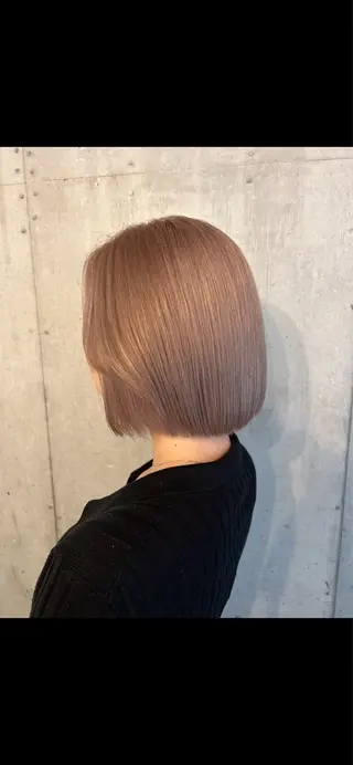 ショート カラー 🌷横浜/レイヤー /艶カラー🌷のヘアスタイル