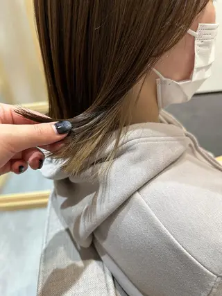 ショート カラー やまぐち あやみのヘアスタイル