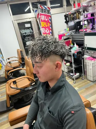 ショート パーマ メンズパーマ特化型 ✂️Yusuke✂️のヘアスタイル