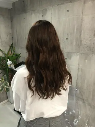 ロング カラー 【毎朝セット3分】 メンズパーマ　真人のヘアスタイル