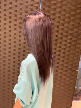 ロング カラー 髪質改善/ブリーチ メンズパーマ遠藤勇輝のヘアスタイル