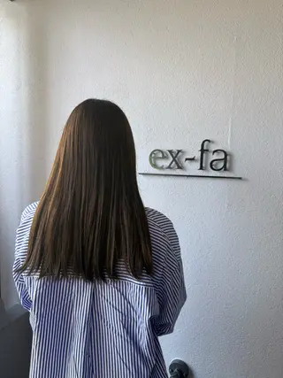ロング カラー 奥山 和奏のヘアスタイル