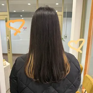 ロング 佐藤 歩菜のヘアスタイル