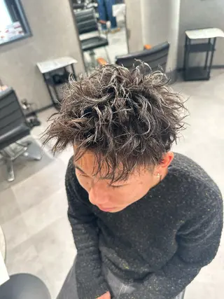 ショート ヘアアレンジ メンズ メンズヘア静岡 ✂︎Ryuheiのヘアスタイル