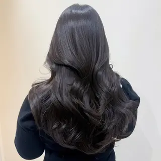 ロング カラー ヘアアレンジ レイヤーカット🤍 RINAのヘアスタイル