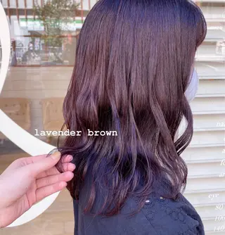 ミディアム カラー ツカハラ リリカ 👒柔らかカラー👒のヘアスタイル