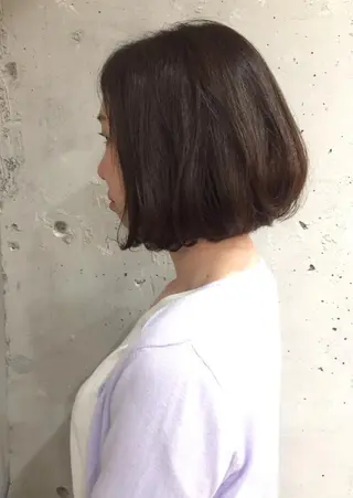 ミディアム 稲田 結衣夏のヘアスタイル