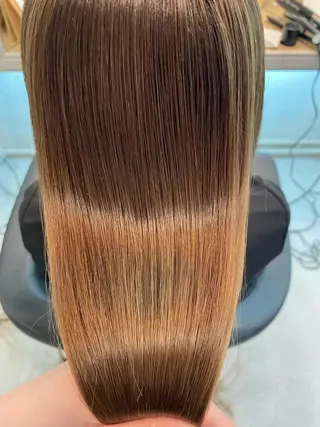 セミロング porto みなみのヘアスタイル