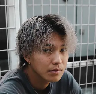 ショート カラー パーマ メンズ 💈men's💈 satoru中目黒のヘアスタイル