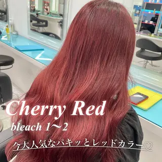 ロング カラー ガーリー♡女の子っぽ ヘア♡ピンクカラー♡のヘアスタイル