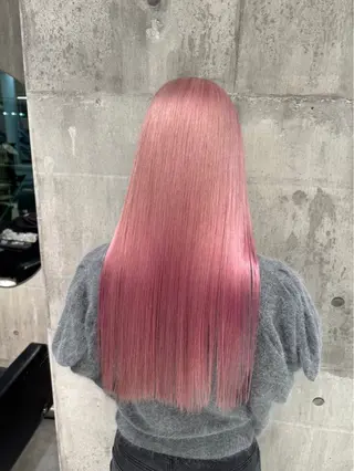 ロング カラー ハイトーン/ゆるふわ 🎨𖥔ׁTOMO♡のヘアスタイル