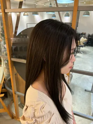 ロング 辻 愛麗のヘアスタイル