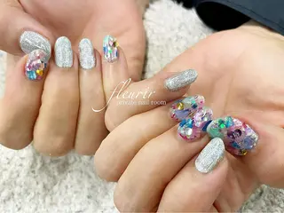 ネイル フルリール 【プライベートサロンのネイルデザイン