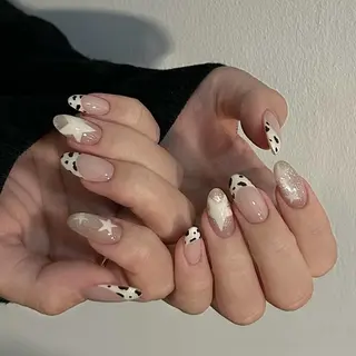 ネイル By moonネイル 🌷ワンホン/韓国風のネイルデザイン