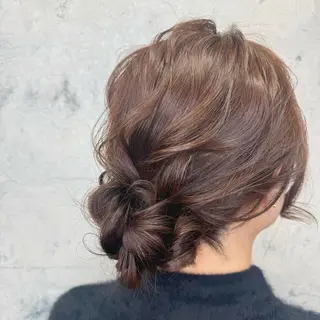 セミロング 松本ののか /錦/ヘアセットのヘアスタイル