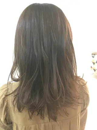 ミディアム カラー なりたいが叶う ながしまじゅんきのヘアスタイル