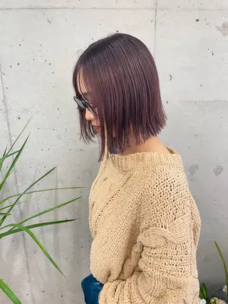 ミディアム 韓国レイヤー🇰🇷 ReLien西大寺店のヘアスタイル