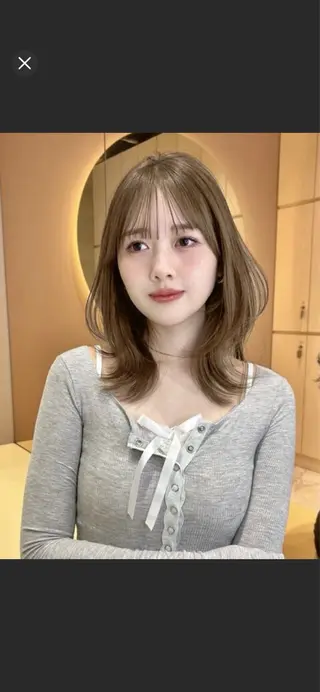 ミディアム 🐣無料カット🐣 こばやし なおのヘアスタイル