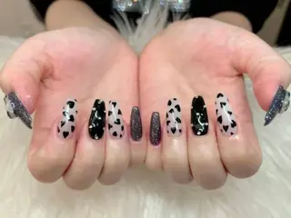 ネイル Hana Bloom Nail💜Akiのネイルデザイン