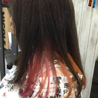 ロング カラー embrace エンブレイスのヘアスタイル