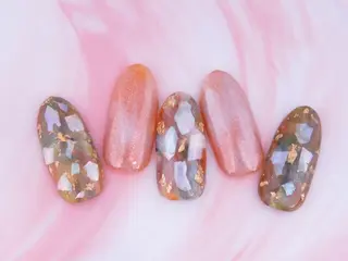 ネイル マジック ミラーのネイルデザイン