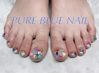ネイル PURE BLUE NAILのネイルデザイン