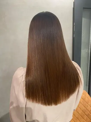 ロング パーマ 【髪質改善】 梅田　聡のヘアスタイル