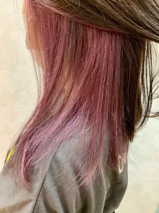 セミロング 加藤 遥花のヘアスタイル