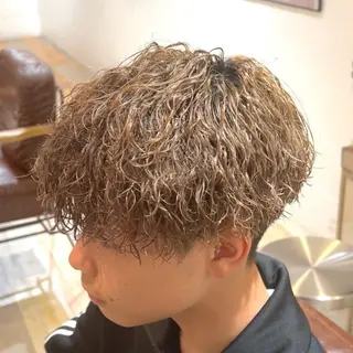 パーマ メンズ 髪質改善艶髪 特化アユム🔥のヘアスタイル