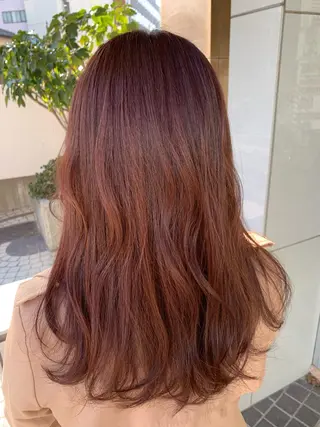セミロング Luce 杉本のヘアスタイル