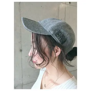 セミロング カラー パーマ ヘアアレンジ メンズ キッズ TopStylist ✂︎ Azumaのヘアスタイル