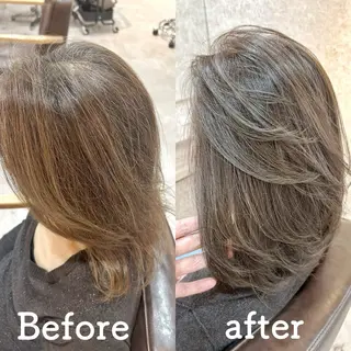 ミディアム カラー 寺山 太啓のヘアスタイル