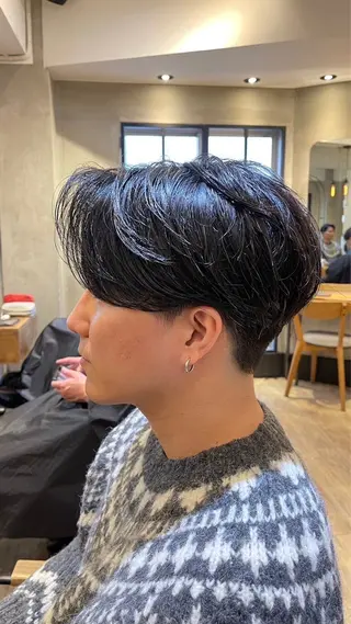 パーマ メンズ メンズ特化ニュアンス パーマ RYOのヘアスタイル