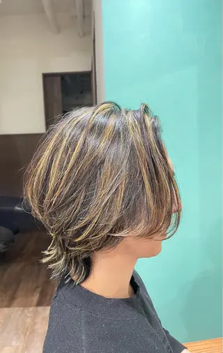 カラー メンズ テライ ケイショウのヘアスタイル