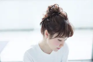 カラー ヘアアレンジ 小野 和摩のヘアスタイル
