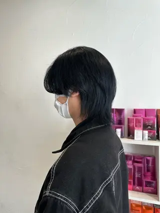 ミディアム メンズ Ash中目黒 森田みなみのヘアスタイル