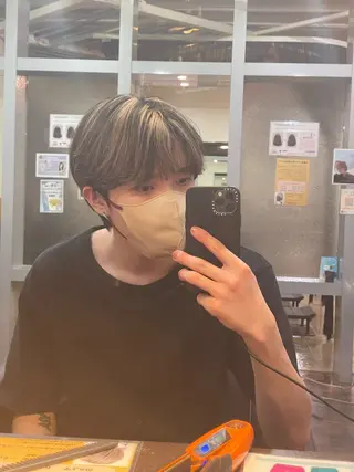 メンズ 阿部 祥大のヘアスタイル