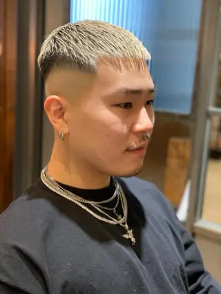 ショート メンズ 🎱メンズフェード 特化HYOGA🎱のヘアスタイル